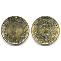 (86) Yugoslavia. 1986. 1 Dinara (EBC)