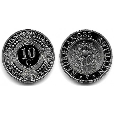 (34) Antillas Neerlandesas. 2006. 10 Cents (SC)