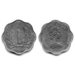(10) Estados Orientales Caribeños. 1995. 1 Cent (SC)