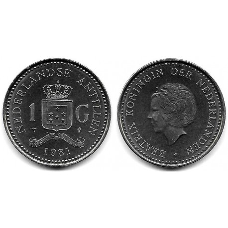 (24) Antillas Neerlandesas. 1981. 1 Gulden (SC)