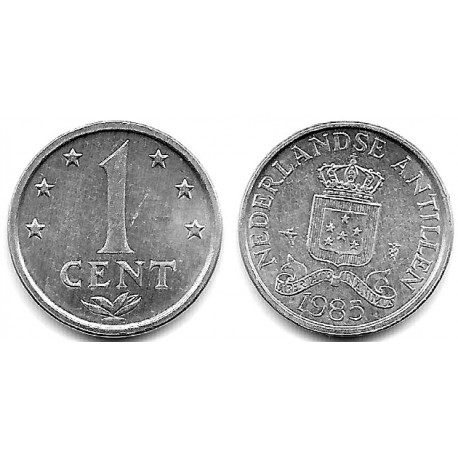 (8a) Antillas Neerlandesas. 1985. 1 Cent (EBC)
