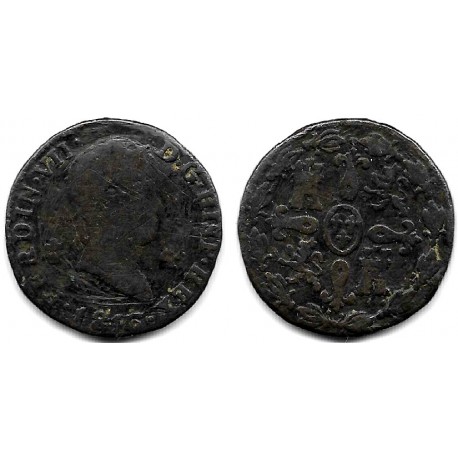 Fernando VII. 1816. 4 Maravedí (BC/BC-) Ceca de Segovia