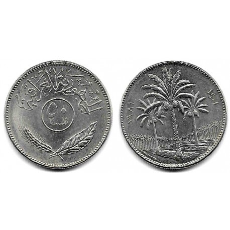 (128) Iraq. 1981. 50 Fils (SC-)