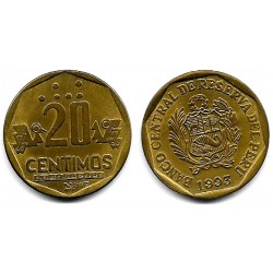 (306.1) Perú. 1993. 20 Céntimos (SC)