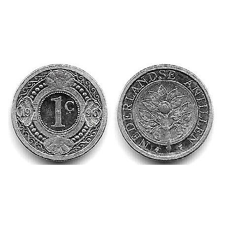 (32) Antillas Neerlandesas. 1996. 1 Cent (SC)