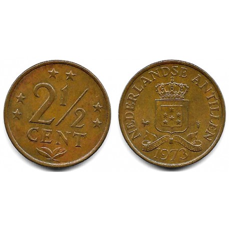 (9) Antillas Neerlandesas. 1973. 2½ Cents (MBC)