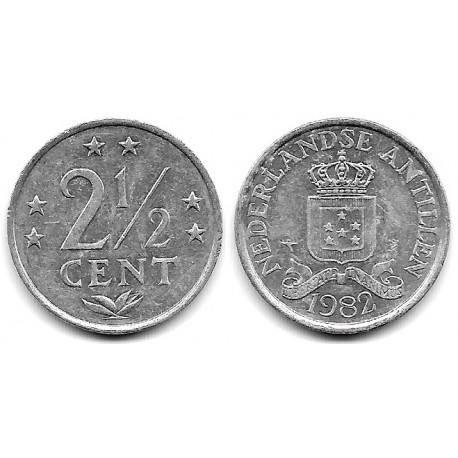 (9a) Antillas Neerlandesas. 1982. 2½ Cents (MBC)