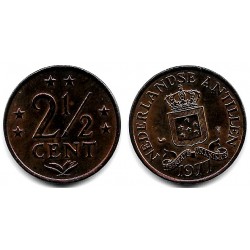 (9) Antillas Neerlandesas. 1977. 2½ Cents (EBC)