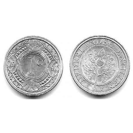 (32) Antillas Neerlandesas. 1991. 1 Cent (EBC+)