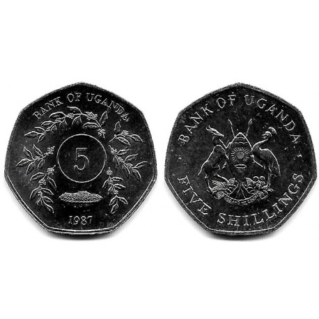 (29) Uganda. 1987. 5 Shillings (SC)