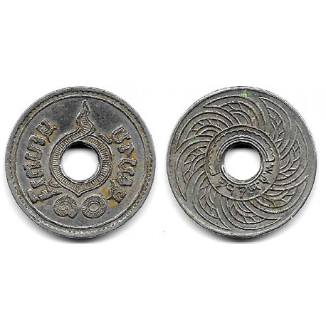 (Y37) Tailandia. 2464. 10 Satang (MBC)