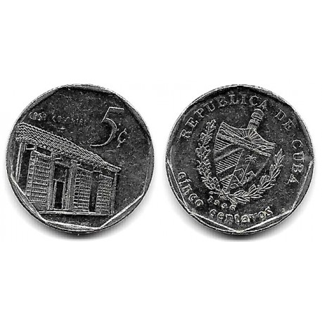 (575.2) Cuba. 1996. 5 Centavos (EBC)