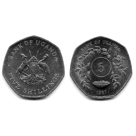 (29) Uganda. 1987. 5 Shillings (SC)