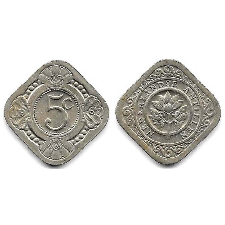 (6) Antillas Neerlandesas. 1967. 5 Cents (EBC)