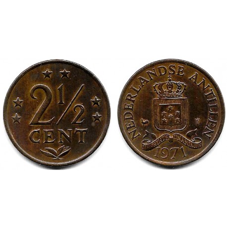 (9) Antillas Neerlandesas. 1971. 2½ Cents (EBC)