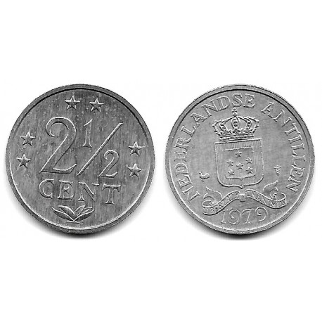 (9a) Antillas Neerlandesas. 1979. 2½ Cents (EBC)