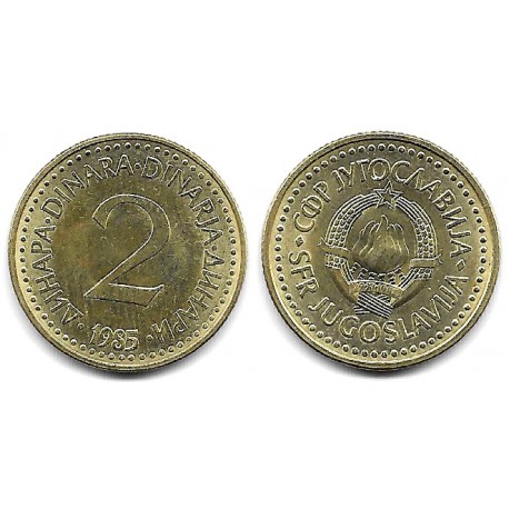 (87) Yugoslavia. 1985. 2 Dinara (EBC)