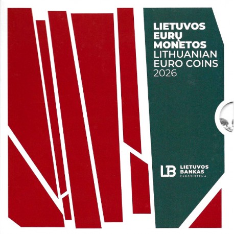 Lituania. 2026. Cartera Oficial (SC)