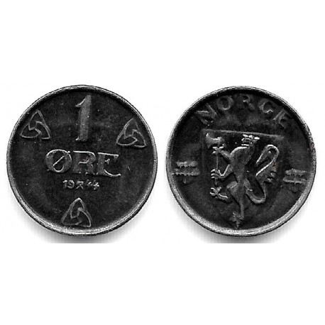 (387) Noruega. 1944. 1 Ore (MBC+)