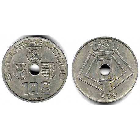 (113.1) Bélgica. 1939. 10 Centimes (MBC)