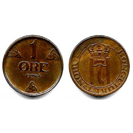 (367) Noruega. 1948. 1 Ore (MBC)