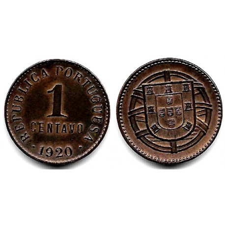 (565) Portugal. 1920. 1 Centavo (MBC+)