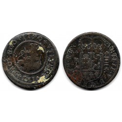 Felipe V. 1720. 4 Maravedi (BC/BC-) Ceca de Barcelona