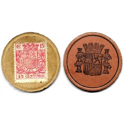 España (II República). Sin Fecha. 15 Céntimos (MBC)