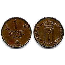 (367) Noruega. 1940. 1 Ore (MBC)