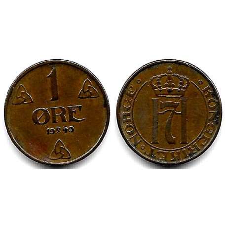 (367) Noruega. 1940. 1 Ore (MBC)