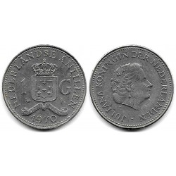 (12) Antillas Neerlandesas. 1970. 1 Gulden (MBC)