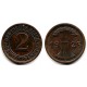 (31) Imperio Alemán (Weimar). 1923(A). 2 Rentenpfennig (MBC)