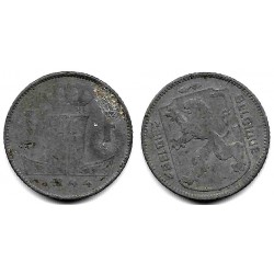 (128) Bélgica. 1944. 1 Franc (BC)