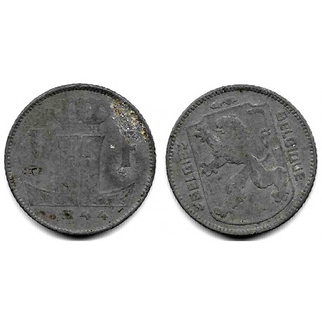 (128) Bélgica. 1944. 1 Franc (BC)