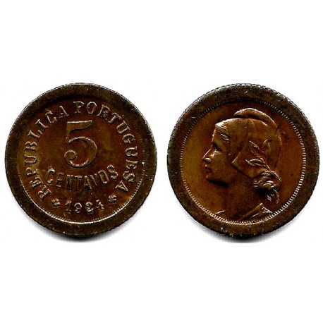 (572) Portugal. 1924. 5 Centavos (EBC+)