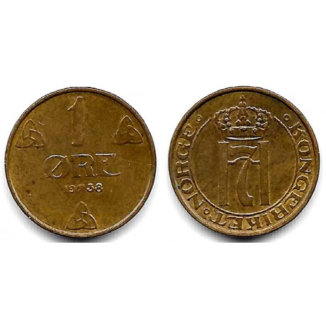 (367) Noruega. 1938. 1 Ore (MBC)