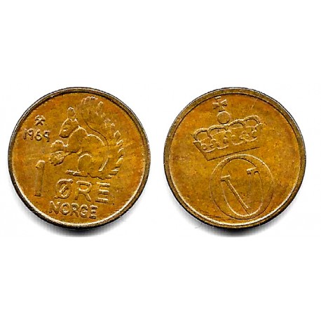 (403) Noruega. 1969. 1 Ore (MBC)