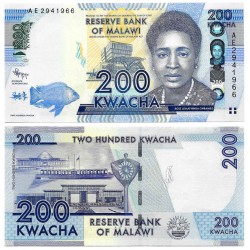 (60a) Malaui. 2012. 200 Kwacha (SC)