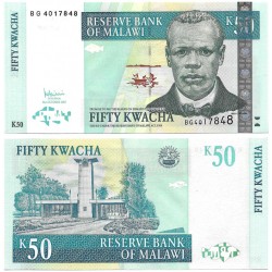 (53c) Malaui. 2007. 50 Kwacha (SC)