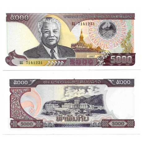 (34a) Laos. 1997. 5000 Kip (SC)