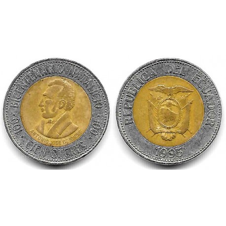 (96) Ecuador. 1995. 100 Sucres (BC)