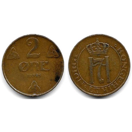 (371) Noruega. 1921. 2 Ore (MBC)