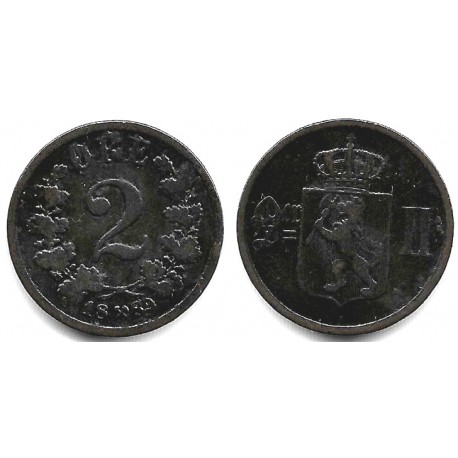 (853) Noruega. 1889. 2 Ore (BC/BC+)