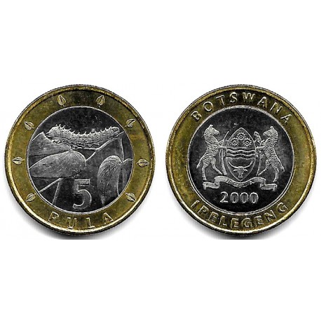 (30) Botswana. 2000. 5 Pula (SC)