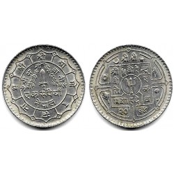 (828a) Nepal. 1977(2034). 1 Rupee (MBC+)