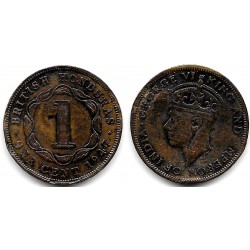 (21) Honduras Británica. 1947. 1 Cent (BC)