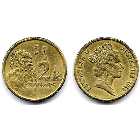 (101) Australia. 1988. 2 Dollars (MBC-)
