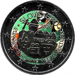 Eslovaquia. 2026. 2 Euro (SC) Coloreada