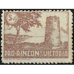 Viñeta Política. Pro Rincón de la Victoria. 5 Céntimos (Nuevo, con señal de fijasellos)