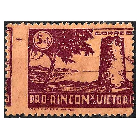 Viñeta Política. Pro Rincón de la Victoria. 5 Céntimos (Usado)